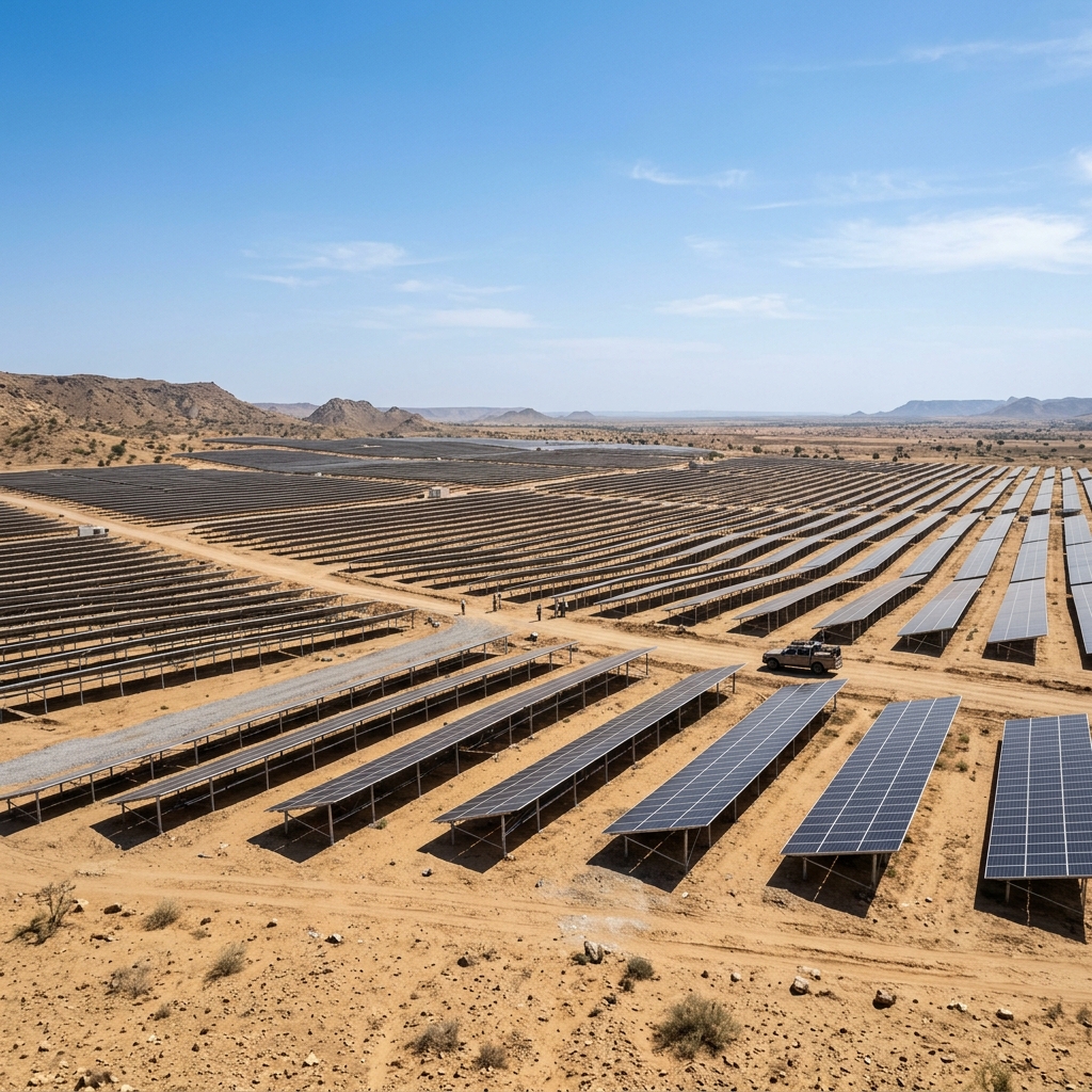 1MW Industrial Solar Farm